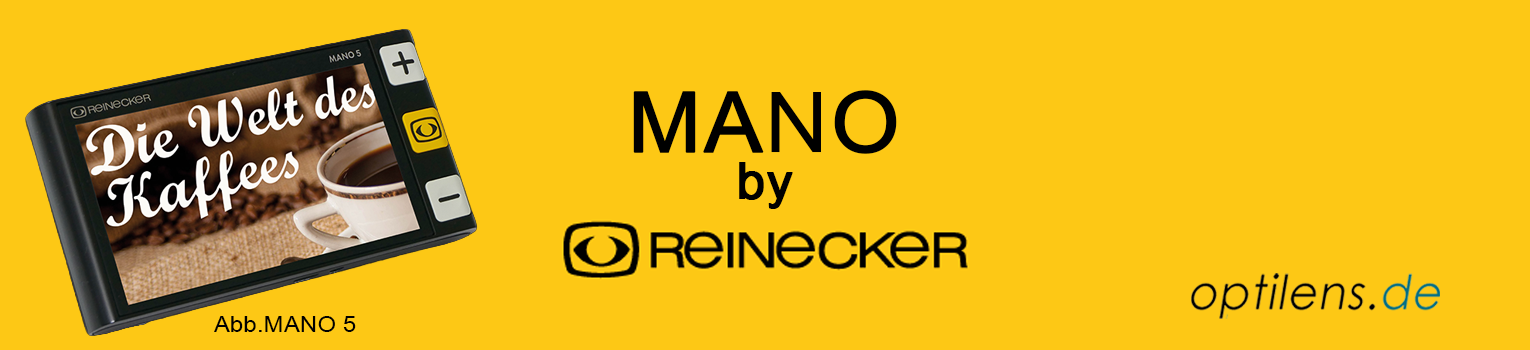 Mano Elektronische Lupen von Reinecker - Optilens.de