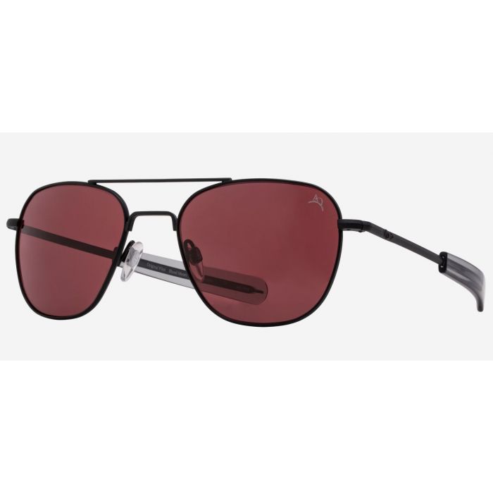 AO Original Pilot Black 55mm Deep Wine Limitierte Blood Moon Edition Sonnenbrille main product photo