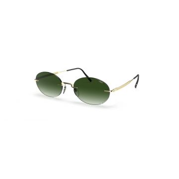 Silhouette 8755 75/8540 Yuha Sonnenbrille Champange Green / SLM Green Gradient - Optilens.de