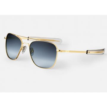 Randolph Aviator AF387 Gold 23K Slate 61mm - Optilens.de Randolph Aviator AF387 Gold 23K Slate 61mm - Optilens.de