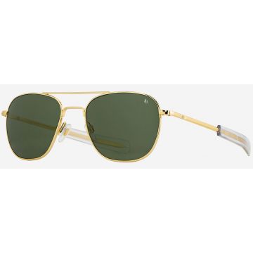 AO Original Pilot Gold 52mm Green Pol Nylon Bajonett Sonnenbrille
