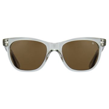 AO Saratoga Grey Crystal Brown Pol 54mm Sonnenbrille
