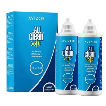 Avizor All Clean Soft 2x350ml - Optilens.de