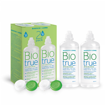 Biotrue 2 x 300ml Kontaktlinsenpflegemittel