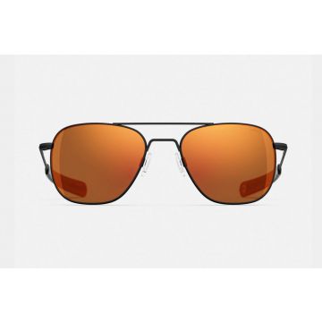 Randolph Aviator Driveworks AF591 Matte Black / Redline 52mm Sonnenbrille - Optilens.de