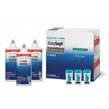 Easy Sept  3x360ml Pflegemitte für Kontaktlinsen - Optilens.de