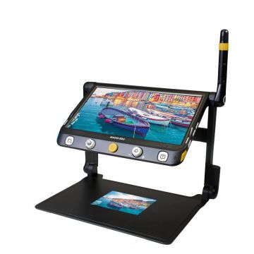 Mano EDU Bildschirmlesesystem mit Raumkamera und Vorlesefunktion - Optilens.de