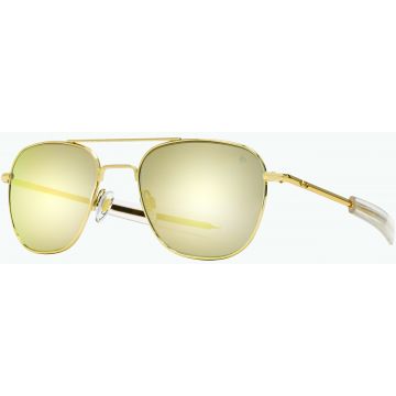 AO Original Pilot Gold 55mm Gray Gold Flash Pol Mineral Bajonett - Optilens.de