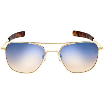 Randolph Aviator AF244 Gold 23K Northern Lig. Pol. 55mm Sonnenbrille