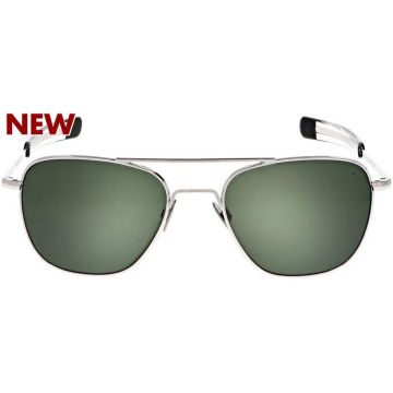 Randolph Aviator AF270 White Gold AGX Pol. 58mm Sonnenbrille