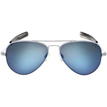 Randolph Concorde CR236 Matte Chrome Cobalt Pol. 57mm Sonnenbrille