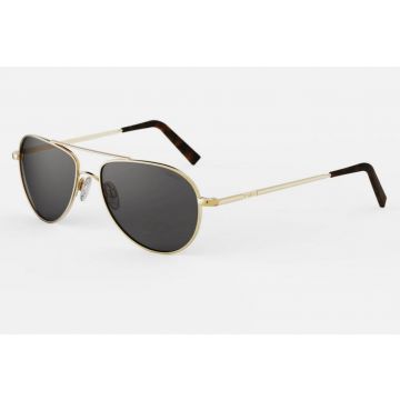 Randolph Hawk HA013 Gold 23K GRAY Pol. 57mm Sonnenbrille