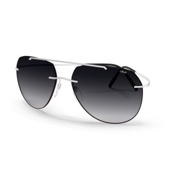 Silhouette 8744 75/7210 61mm Nash Rimless Sonnenbrille - Optilens.de