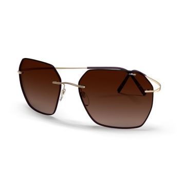 Silhouette 8745 75/7930 Caleum Rimless Sonnenbrille - Optilens.de