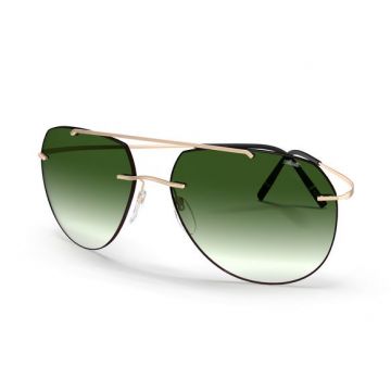 Silhouette 8744 75/7830 61mm Nash Rimless Sonnenbrille - optilens.de
