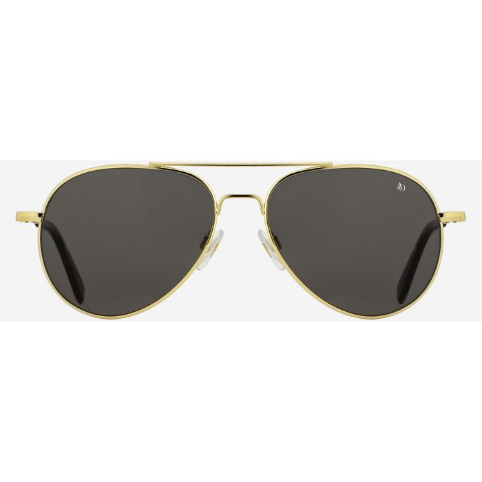 American Optical General Gold 58mm Gray Nylon Optilens