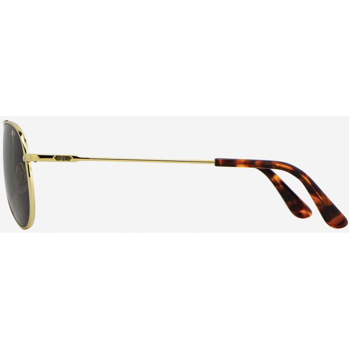 American Optical General Gold 58mm Gray Nylon Optilens